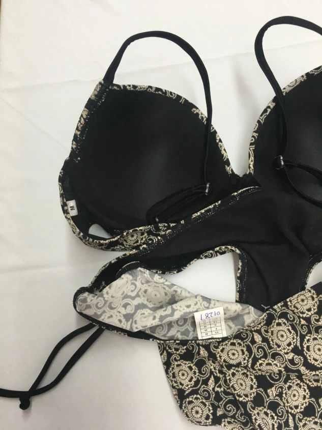 Vintage Floral Push‑Up Side Tie Bikini suppliers